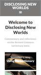 Mobile Screenshot of disclosingnewworlds.net